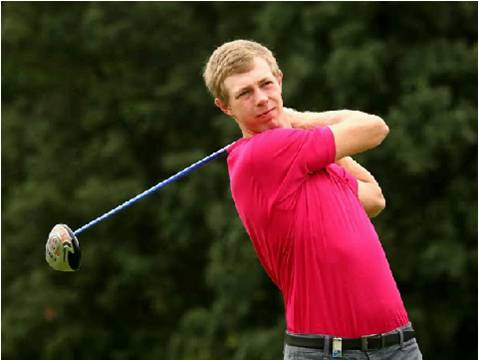 El golfista inglés Ben Evans