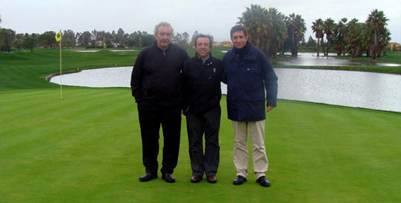 Richard Stillwell, Patrick Allende y Miguel Vidaor
