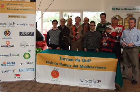 Entrega de premios a los ganadores 