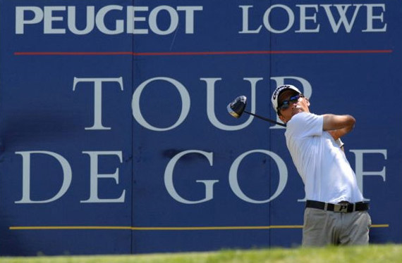 Xavi Guzmán en el Peugeot Tour Escorpión 2009 (foto de Luis Corralo)
