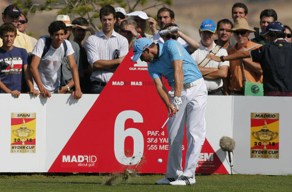 Sergio García en el Madrid Masters 2009 (foto de Jorge Andréu)