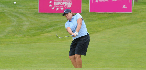 Meg Mallon, galones en el equipo estadounidense (foto de Felipe Pérez)