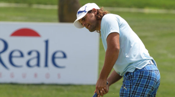 Johan Edfors, líder tras la segunda jornada del Open de España (foto de Fernando Herranz)
