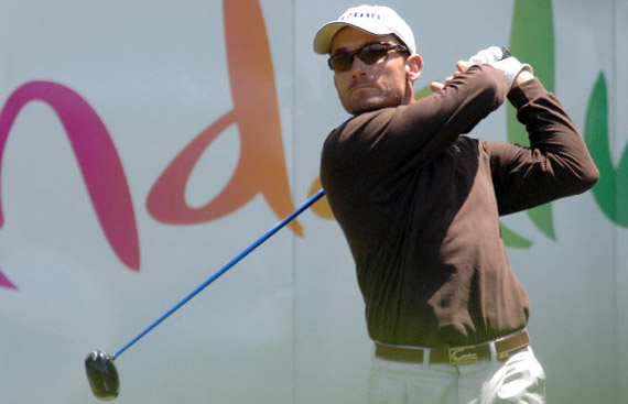 Nacho Garrido rozó el triunfo en el Open de España 2008 (foto de Luis Corralo)