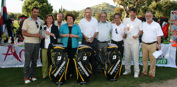Raúl Quirós, al frente del equipo ganador del pro-am de La Garza