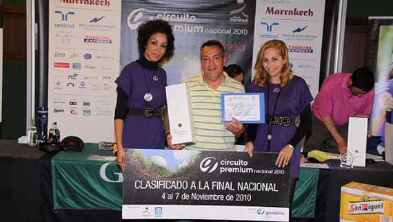 Gabriel Vera, ganador de primera categoría