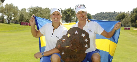 Imagen del artículo Anna Nordqvist y Sophie Gustafson, socias de honor de La Sella Golf
