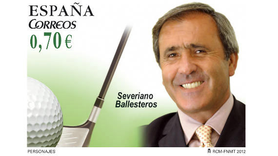 Imagen del artículo Correos y la Fundación Seve Ballesteros presentan un sello en homenaje a Severiano Ballesteros