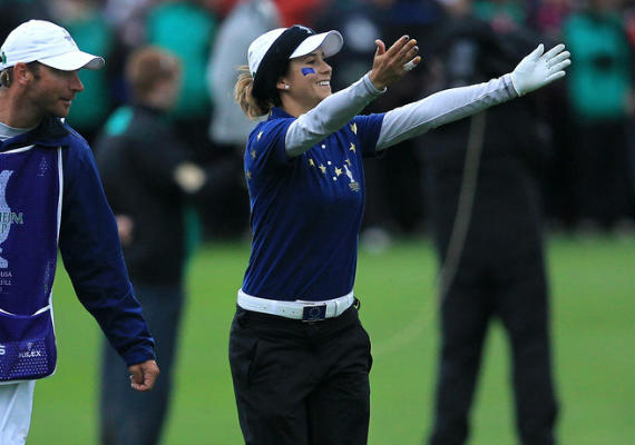 Imagen del artículo El tridente español de la Solheim Cup