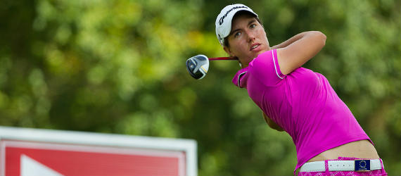 Imagen del artículo Carlota Ciganda, a la estela de las líderes en el Lacoste Ladies Open de France