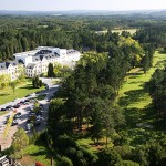 Vista aérea del Club de Golf Balneario de Guitiriz