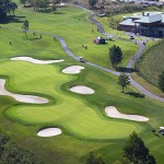 Vista aérea del Club de Golf de Miño