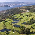 Vista aérea del Club de Golf Ría de Vigo