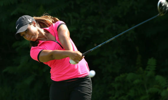 Imagen del artículo Cheyenne Woods imitando a su tío