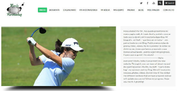 Imagen del artículo María Hernández estrena temporada y página web