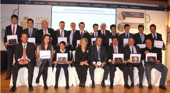 Imagen del artículo La Federación de Golf de Madrid homenajea a sus ganadores