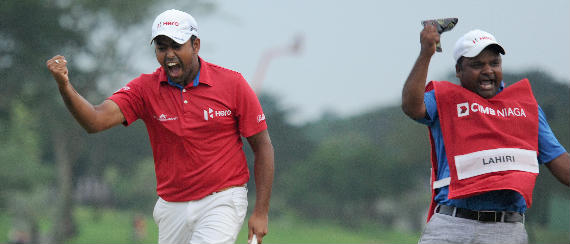 Imagen del artículo Lahiri se impone en el Indonesian Masters con eagle en el 18
