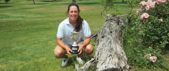 Imagen del artículo Victoria para Nuria Iturrios en el Internacional de España Stroke Play Femenino