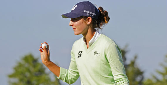 Imagen del artículo Jennifer Johnson, líder a golpe de récord en el ShopRite LPGA Classic