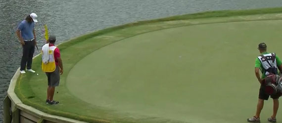 Imagen del artículo El drama de Richard Lee en el 17 del TPC at Sawgrass