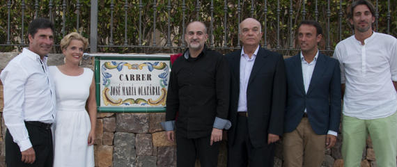 Imagen del artículo José María Olazábal ya tiene calle en La Sella