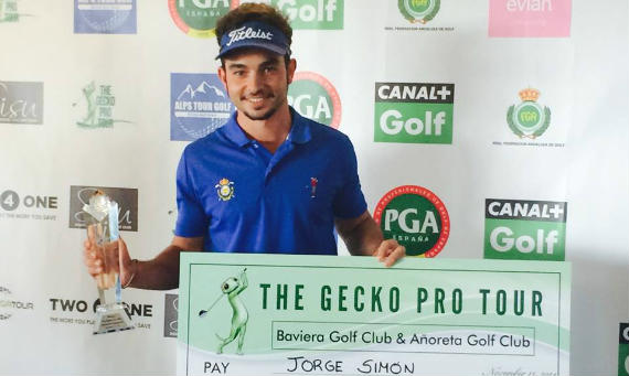 Imagen del artículo Jorge Simón, ganador del torneo inaugural del The Gecko Pro Tour 2014