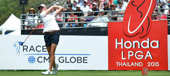 Imagen del artículo Triple empate en cabeza del Honda LPGA Thailand