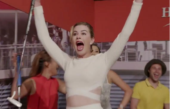 Imagen del artículo Paula Creamer repite el putt ganador del año pasado en tacones