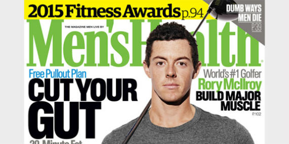 Imagen del artículo Rory McIlroy, portada de la revista Men’s Health