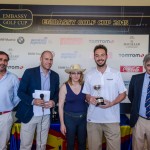 Entrega de premios de la Embassy Golf Cup