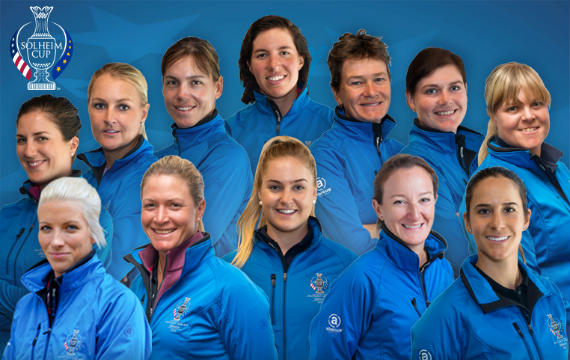 Imagen del artículo El equipo europeo de la Solheim, listo para batalla