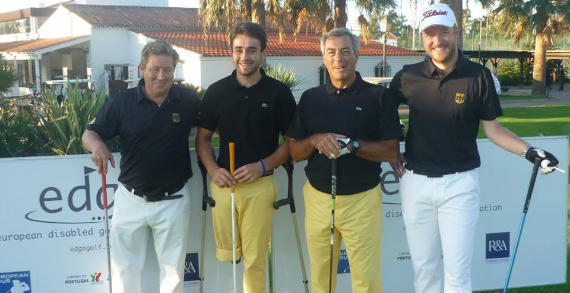 Imagen del artículo España, tercera en el Campeonato de Europa de Golf Adaptado